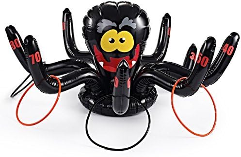 Huge Inflatable 36 Inch Spider Ring Toss Game; Perfect for Halloween Party Favor by Ali yee