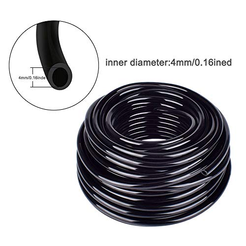 WisMilty Garden Irrigation System,Automatic Micro Irrigation System Kit Saving Water,50ft 1/4" Blank Distribution Tubing Hose for Greenhouse Cooling Suite Plant Watering (Irrigation System) - Thumbnail 2