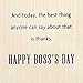 Hallmark Boss's Day Greeting Card (You're The Best, Boss)