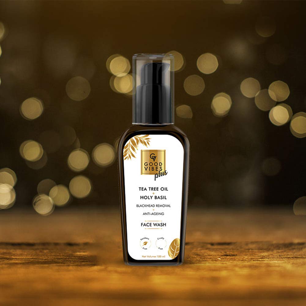 good vibes face wash for oily acne prone skin
