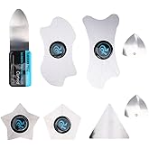 YUHENGCT Pry Tool Kit 8 Piece Opening Tool，Mobile Phone Curved LCD Screen Opening Pry Tools, Ultra Thin Flexible Stainless St