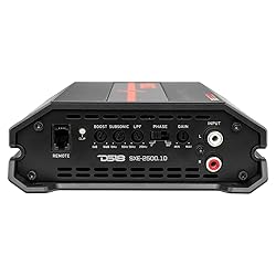 DS18 SXE-2500.1D/BK Car Amplifier Class D 1-Channel