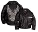 Harley-Davidson Little Boys' Upwing Eagle Biker Pleather Jacket Black 0376074