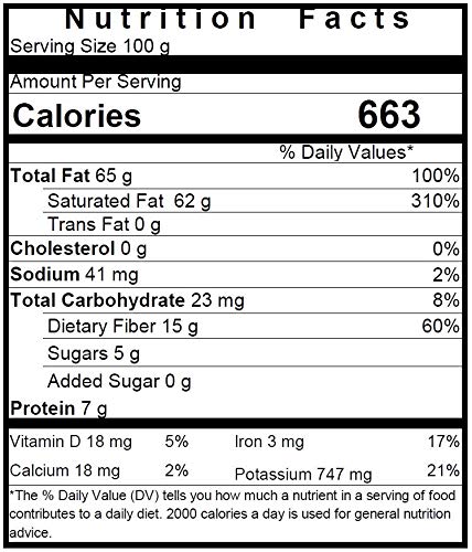 image for NUTS - U.S. - HEALTH IN EVERY BITE ! NUTS U.S. - Unsweetened Coconut F