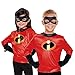 The Incredibles 2 Incredibles Dress up Set-Shirt with Logo, Gloves & Eye Mask