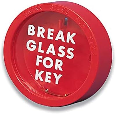Firechief KB1 Circular Break Glass Key Box Small