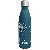 S'well Stainless Steel Water Bottle 17 ounces Celestial Green Triple Layered Vacuum Insulated Containers Keeps Drinks Cold for 36 Hours and Hot for 18 Perfect for On the Go