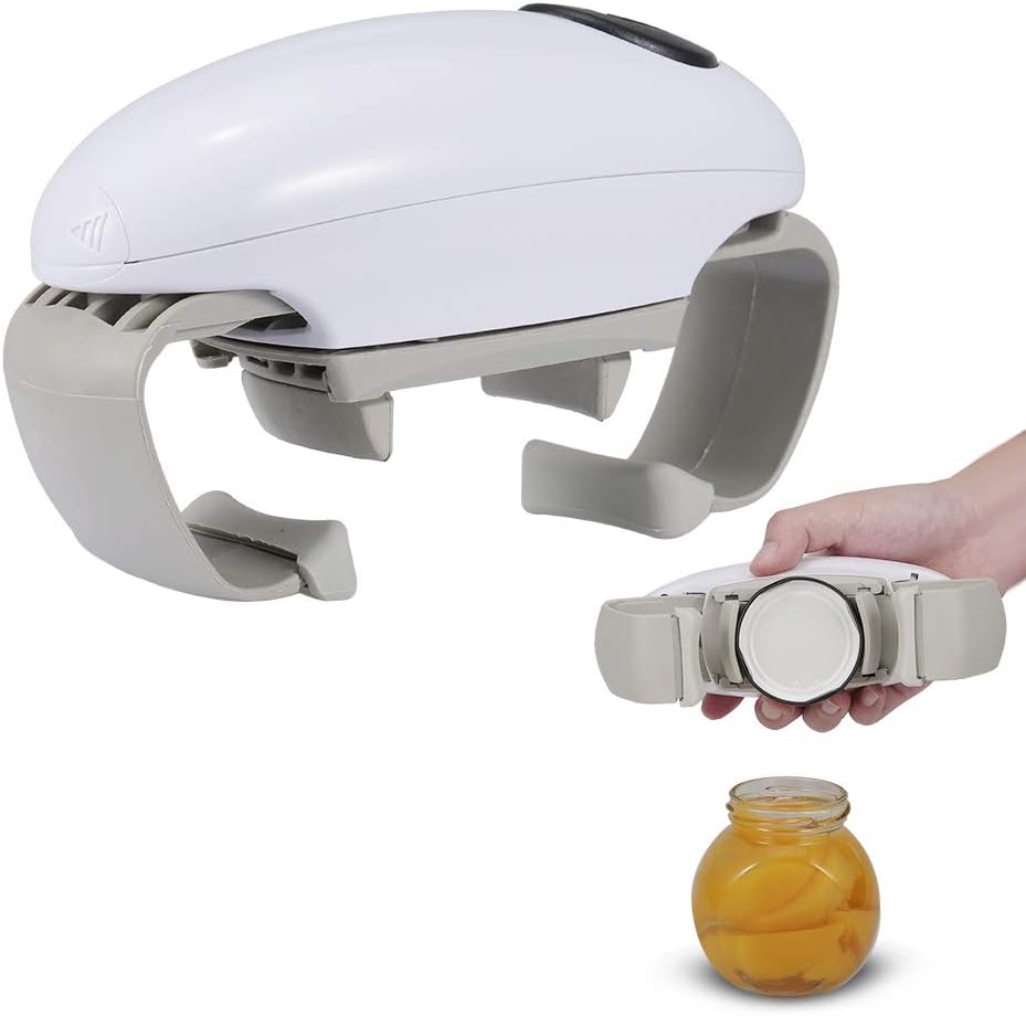 Ritioneer Electric Jar Opener,Automatic Can Opener,for Seniors with