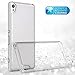 Tektide Case Compatible for Sony Xperia XA1, [Invisible Armor] Drop Protection Soft Silicone Rubber TPU Case/Skin Cover/Bumper