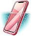 i-Blason Case for iPhone X (2017) / iPhone Xs (2018), Aegis Waterproof Full-body Rugged Case with Built-in Screen Protector (Frost/Pink)