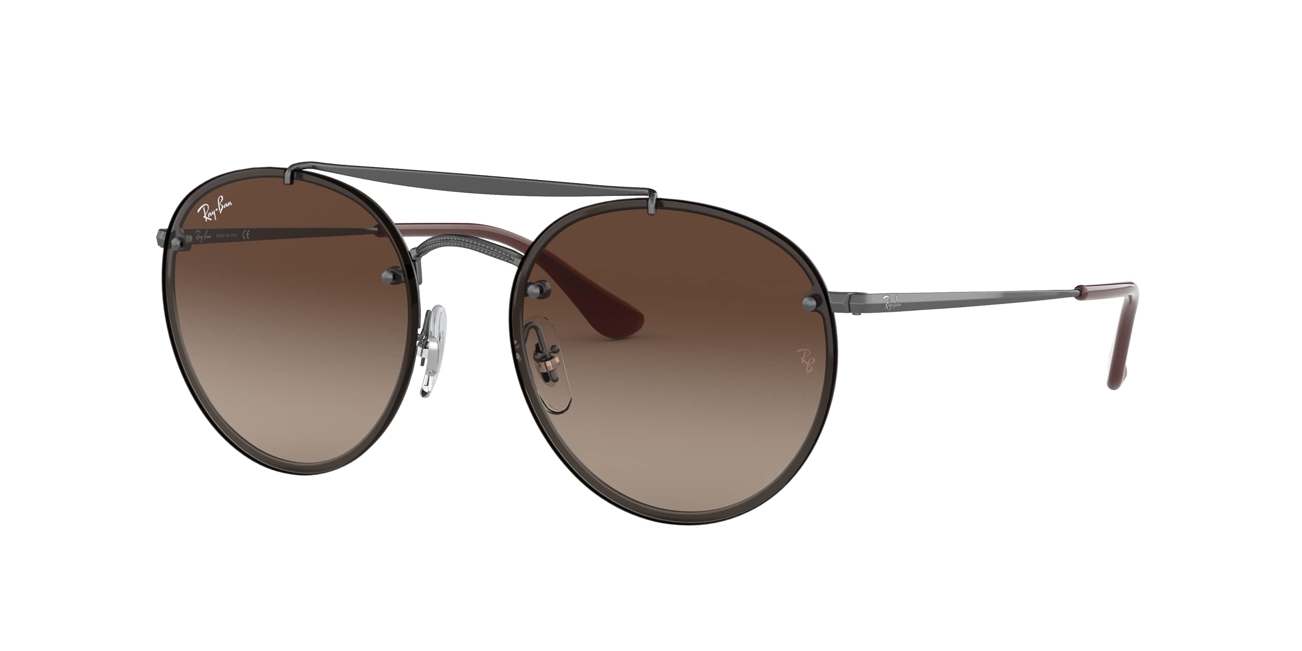 Ray-Ban Unisex Adults’ 0RB3614N Sunglasses, Pink (Demi Gloss Gunmetal), 54.0