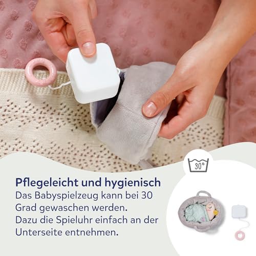 for Babies Spieluhr Berta 18 cm mit Musikmodul, waschbar