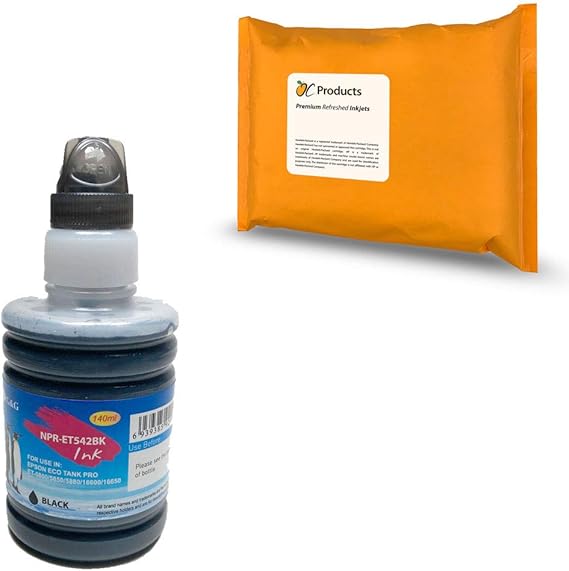 Amazon.com: OCProducts Compatible Ink Replacement for Epson 542 for EcoTank Pro ET-5800 ET-5850 