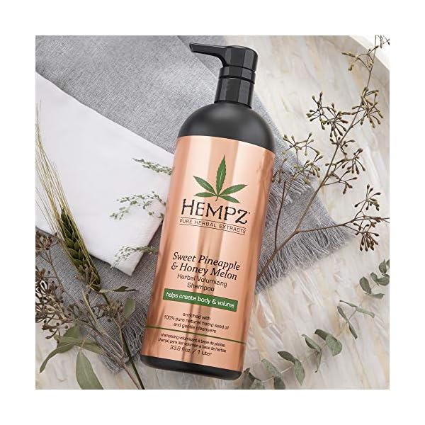 Hempz Sweet Pineapple and Honey Melon Herbal Volumizing Shampoo Unisex