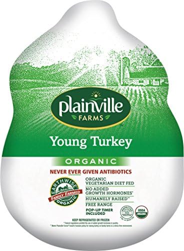 Plainville Farms, Organic Whole Turkey, 10-12 lbs (Fresh)