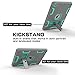 TOPSKY iPad 9.7 Case - 2017/2018, Three-Layer Shockproof Armor Defender for Apple iPad 6th/5th Generation, Grey Green