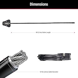 Master Lock Black Python Bike Lock with
