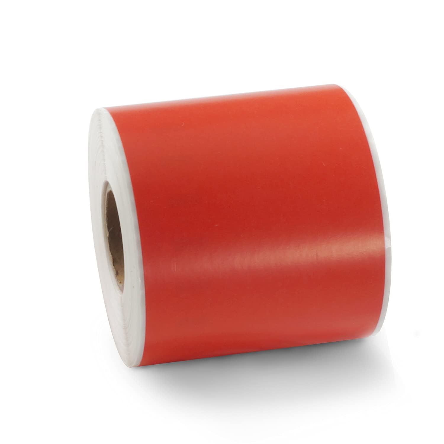 BETCKEY - 1 Roll Red Lever Arch File Labels Compatible with DYMO 99019(S0722480), 59mm x 190mm, 150 Colored Labels Compatible with DYMO LabelWriter 450, 4XL, NOT Fit 550 or 5XL