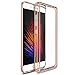 Xiaomi Mi 5 Case, Ringke [FUSION] Crystal Clear PC Back TPU Bumper [Drop Protection/Shock Absorption Technology][Attached Dust Cap] For Xaomi MI 5 - Rose Gold Crystal
