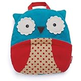 HuntGold Cartoon Travel Blanket Handbag Type Child Kid Journey Neck Pillow Pad Blanket(owl)