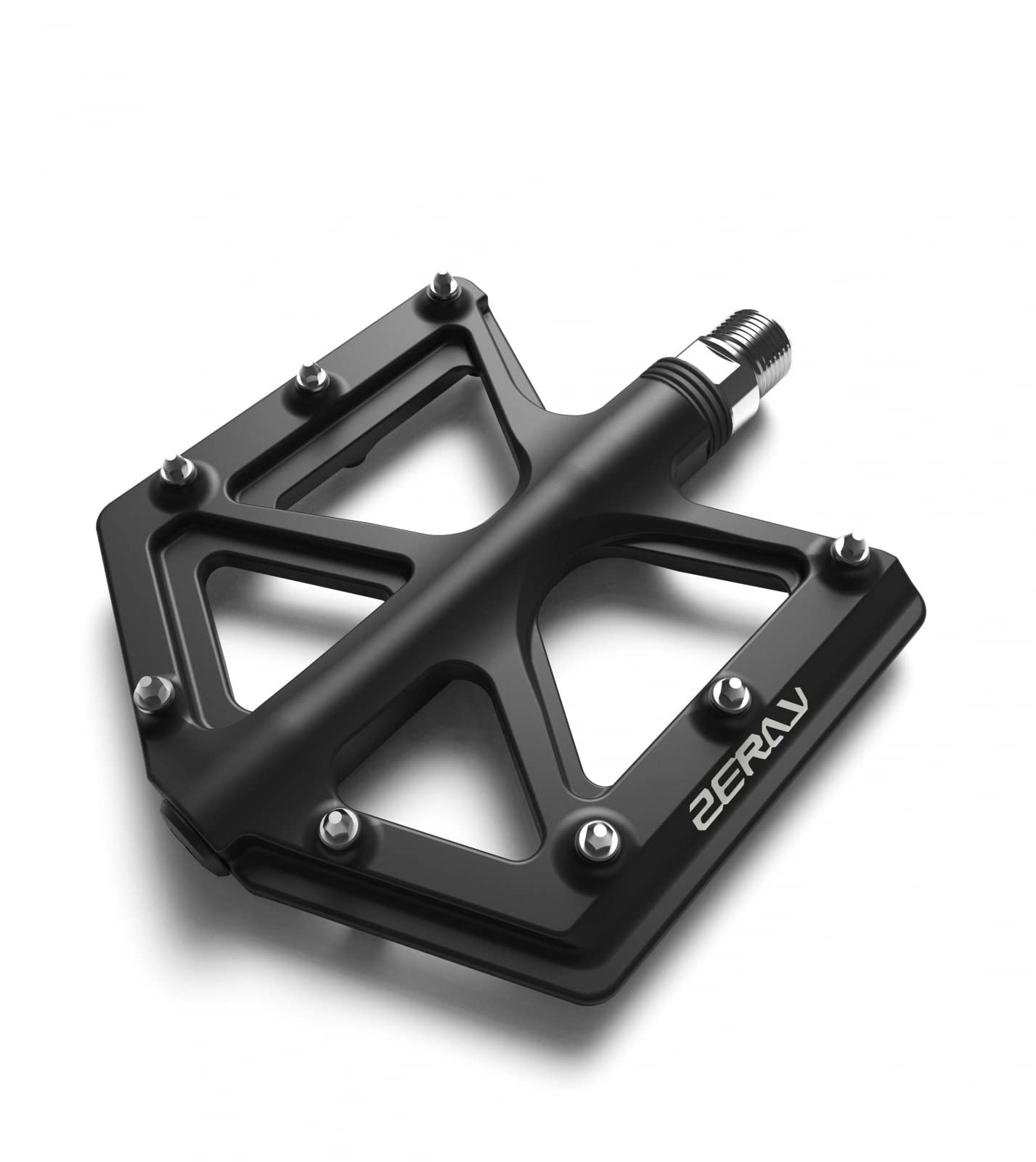 ZERAY ZP-D213 FLAT CARBON FIBER PEDALS ON CUSHIONS.