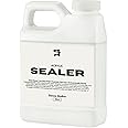 Sienna Studios Acrylic Sealer, Low-Gloss, Non-Toxic, Candle Safe for Concrete, Cement, Jesmonite, Clay & Plaster – Water & Stain Resistant, Food-Safe Countertop Sealer, 16 oz