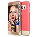 Galaxy S7 Edge Case, Maxboost [Vibrance Series] Protective Slider Case for Samsung Galaxy S7 Edge SOFT-Interior Scratch Protection with Vibrant Color - Italian Rose/Gold