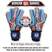 Renegade GK Fury Siege Goalie Gloves with Pro-Tek Finger Spines | 4mm Giga Grip & 4mm Duratek | Orange, Blue, Black Soccer Goalkeeper Gloves (Size 7, Youth, Roll Hybrid Cut, Level 4)