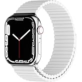 HeiKe Magnetic Silicone Band for Apple Watch Band 49mm 46mm 45mm 44mm 42mm 41mm 40mm 38mm for Men Women,Sport Loop iWatch Wristband Strap for Apple Watch Ultra 3 2 1 SE Series 11 10 9 8 7 6 5 4 3 2 1