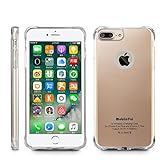 MobilePal Qi Wireless Charging Case for iPhone 7 Plus and iPhone 6(s) Plus [New 2017 Model] (Gold)