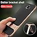 Galaxy J4 2018 Case, Ranyi [2 Piece Carbon Fiber] [Kickstand Feature] [Shock Resistant] Premium Hybrid Hard Bumper + Matte Carbon Fiber Rubber 2 in 1 Case for Samsung Galaxy J4 (2018) Gold