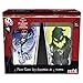 Zak Designs Jack Skellington Pint Glasses, Set of 2 Pieces, 16oz Capacity Each Glass, Nightmare Before Christmas