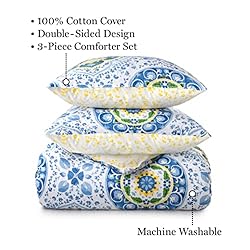 MARTHA STEWART Aria Queen Size Comforter Set-3