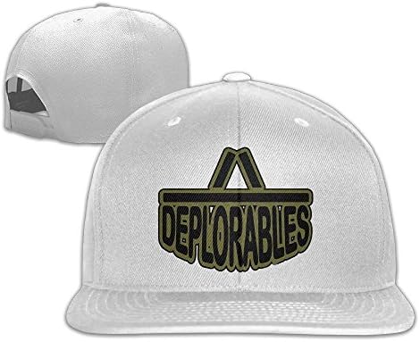 GD54 Proud Member Of The Basket Of Deplorables Adjustable Baseball Hat &amp; Cap White
