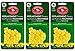 Perky-Pet 202FB 9 Piece Yellow Hummingbird Feeder Replacement Flowers (Pack of 3)