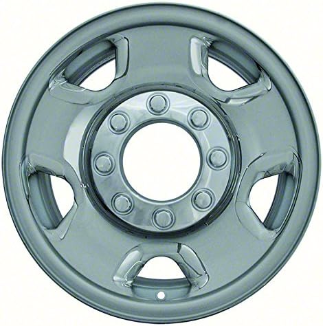 Premium OEM Style Chrome Wheel Skins for 2005-2010 Ford F250-F350 (Pack of 4) 17"