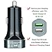 Segawoot Quick Charge 2.0 Aluminum 2-Port USB Universal Car Charger