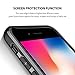 TOBOS iPhone 7 Plus Case, iPhone 8 Plus Case, Xawy Slim Fit Shell Hard Soft Feeling Full Protective Anti-Scratch&Fingerprint Cover Case Compatible with iPhone 8 Plus/7 Plus (Black)