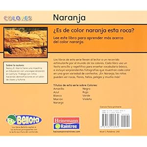 Naranja (Colores) (Spanish Edition)