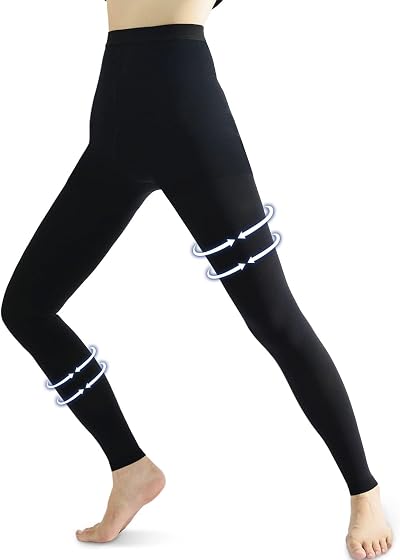 Beister Medical Compression Pantyhose 20-30mmHg Footless Tights