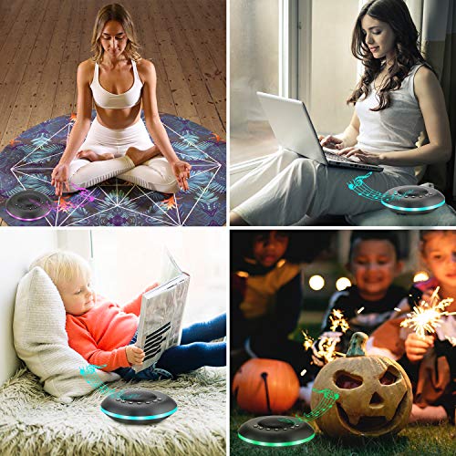 Tabiger White Noise Machine,20 Soothing Sounds Sleep Sound Therapy & Adjustable Nightlight | Timing Sleep Sound Machine | Plug in Or Battery Powered (Battery not Included)