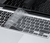 Kuzy - ULTRA Thin CLEAR Keyboard Cover Soft TPU Skin for MacBook Pro 13" 15" 17" (with or w/out Retina Display) iMac and MacBook Air 13" - CLEAR
