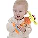 FOREAST Rattles Soft Plush Toys Musical Toy Colourful Animals Shaking Bell for Birthday Gift