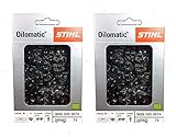 STIHL 26RM3-74 Oilomatic Rapid Micro 3 Saw Chain, 18