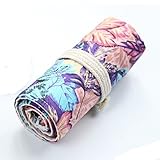 SIPLIV Canvas Roll-up Pencil Wrap, Travel Drawing