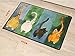 CH Cute Cat Printed Doormat Rectangle Floor Mat 16'' x 24'' for Children's Room Living Room Bathroom Kitchen (Style 5)