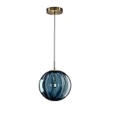 KCO Lighting Modern 1-Light Globe Pendant Light