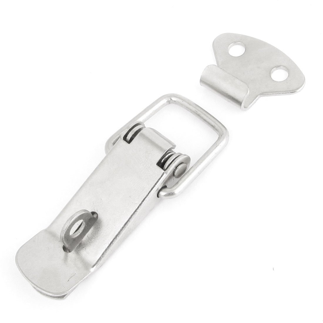 Sourcingmap Toolbox Safeguard Locking Toggle Latch 2.8" Long Silver Tone