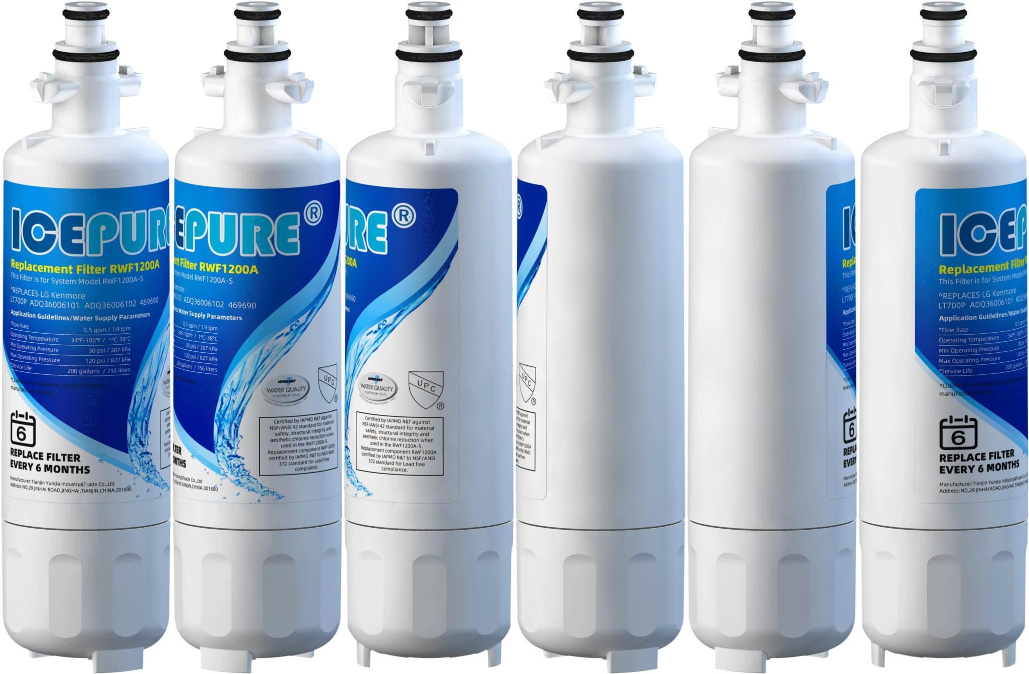 Icepure Rfc1200a 3pk Water Filter Replacement Cartridge For Lg Pack Of 3 Amazon In Home Kitchen Icepure Rfc1200a 3pk Water Filter Replacement Cartridge For Lg Pack Of 3 Amazon In Home Kitchen