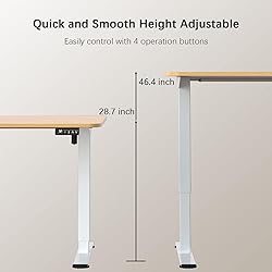 Furmax Electric Height Adjustable Standing Desk